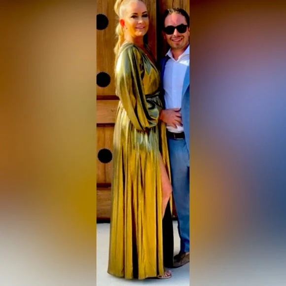 Bronx and Banco | Dresses | Gold Bronx And Banco Zoe Metallic | Poshmark